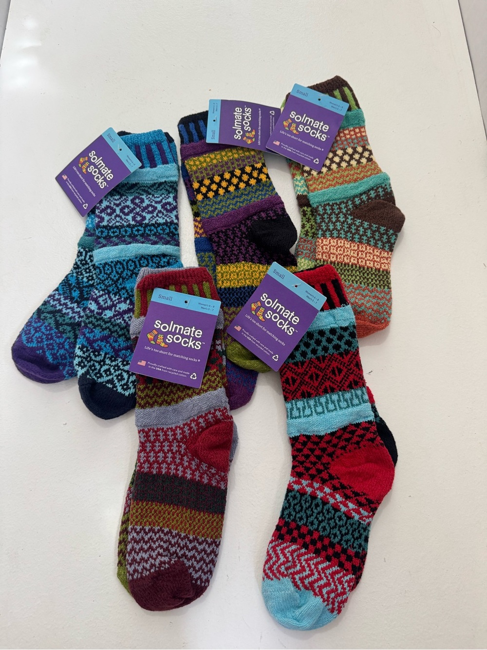 NWT Solmate socks women’s size small 6-8 bundle